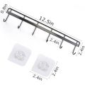 Utensil Hangers with Hooks Wall Utensil Holder Utensil Hooks Wall Mounted Adhesive Wall Hooks Rack for Kitchen Bedroom. 