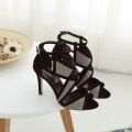 Women Fashion Black Heels Sandal Every Event Weeding, Party, Casual Comfortable Heels Beautiful Elegant. 