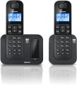 Binatone Shield 6015 Twin intercom plus PTCL Wireless landline phone with Free 04 new rechargeable Cells. 
