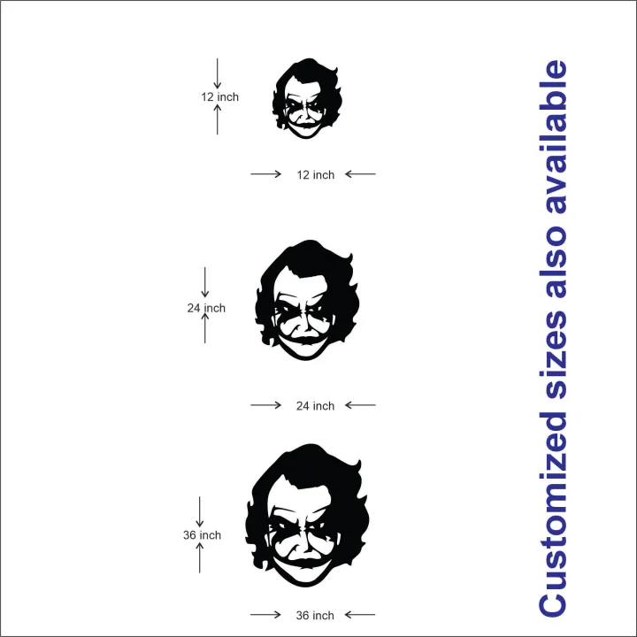 Joker%20Batman%20Wall%20Mural%20Vinyl%20Decal%20Sticker%20Decor%20Hero%20Marvel%20Movie%20Gadgets%20Wrap%20Wall%20Decals%20Wall%20Stickers%20Black%20Color,%20Car%20Decor%20-%20Image%207