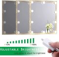Makeup Mirror Light, Mirror Light, Replaceable 5 Modes Brightness Adjustment 10 LED for Decorate Living Room Bathroom Mirror Mirror Cabinet, Makeup(Tricolor). 