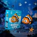 Lego Toys Ocean Series Animal Building Blocks Clownfish Turtle Dolphin Crab Education Toy Birthday Gift for Kids. 