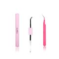 D Curl DIY Eyelash Extension Kit Black 9-16mm Natural Look Cluster Lash Individual Lashes for Self Application at Home. 