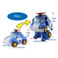 Robocar Poli Toy Car Transformed Pull Back Robot Poli Kids Car Toys Action Figure For Boys Toy. 