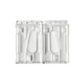 ID Badge Holder Hard Plastic Card Holders Vertical. 