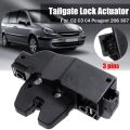 Tailgate Boot Lock Central Locking Actuator 9657614780 9646091580 for Citroen C2/C3/C4/C5/C8/XSARA for Peugeot 206/307/407/607/807. 