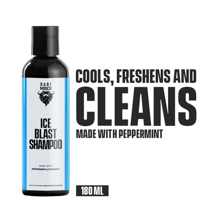Ice Blast Shampoo I 180 ml I Dari Mooch