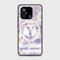 Xiaomi_ Redmi 12C Cover - Personalized Alphabet Series - HQ Ultra Shine Premium Infinity Glass Soft Silicon Borders Case. 