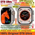 2025 new arrival [4G LTE SIM]  DT8 Ultra Smart Watch Series 8 49mm 1:1 Case 2.0 inch HD Screen Thermometer Sports Smartwatch Bluetooth Call Waterproof  NFC GPS Sports Smartwatch VS DT8 ZD8 Ultra for Android Apple Phone. 