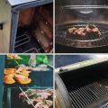 BBQ Smoker Gasket Self Stick Grill Tape High Temp Grill Seal Self Stick Gasket 2 Pack - Black. 