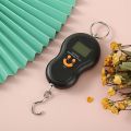 Digital Hanging Stainless Steel Hook Luggage Portable Scale Digital LED Screen Luggage Weighing Scale with Big Hook, Weight Scale for Luggage 50 kg Weight Machine for Luggage (Multicolor). 