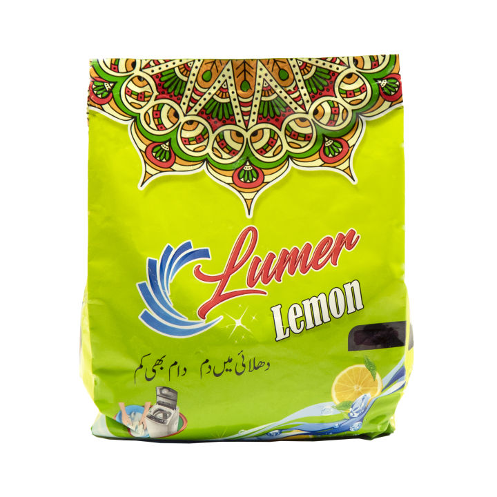 Detergent Washing Powder By Lumer - Lemon - 400 Grms