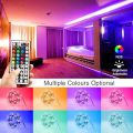 LED Color Changing Lights 16 Colors Multicolor LED Strip Lights Full Set (Strip Lights + Remote Controller + Power Adapter) Waterproof IP67 Tube Covered. 