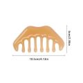 Natural Stone Gua Sha Massage Comb Head Body Scraping Reflexology Blood Scraping Hair Comb Scalp Care SPA. 