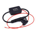 12V Car Radio Antenna FM/AM Radio Signal Amplifier Booster Car Antenna Aerials 330mm For Marine Boat Auto Automobile Accessories. 