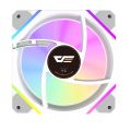 Aigo DarkFlash DM12 Pro 3 in 1 A-RGB Cooling Fans with Remote and Controller White. 