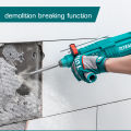 TOTAL 950W Corded Rotary Hammer SDS Plus System with 3 Drills and 2 Chisels, 1set Extra Carbon Brushes TH309288. 