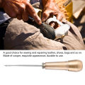 Sewing Awl Needles, Sewing Awl, 3 Needles Repairing Leather Bags Shoes for Sewing. 
