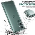 Oneplus 9 Pro 4g Case, Clear Transparent Reinforced Corners TPU Shock-Absorption Flexible Phone Cover for Oneplus 9 Pro. 