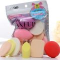 Pack of Multi-Color Makeup Sponges & Beauty Blender Puffs - Vibrant Shapes & Colors, Reusable Hypoallergenic Pro-Grade Foundation Blending Sponges, Travel-Eco-Friendly Cosmetic Sponge Kit for Flawless Makeup. 