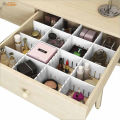 4pcs - Drawer organizing board storage box home decor wardrobe short box clothes dividers plastic box for storage adjustable Drawer Organizer Board Storage Boxes. 