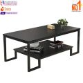 Coffee Table, Charter black and white finish New Arrival , Decent style center table. 