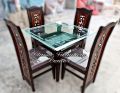 Dining Tables 4 Chairs and 6 Chairs  Designs in Shesham Wood. 