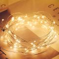 Chilli Milli Fairy Lights LED AA Cells Battery Operated Copper Wire String Light For Room and Party Decorations 10 Feet approx Length use without Electricity. 
