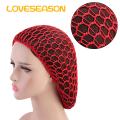 Crochet Hair Net Stylish Tangle-free Hair Nets Set of 3 Perfect for Shower Sleep Crochet Hats Hand Woven Mesh for Easy Use Southeast Asian Buyers' Favorite Medium Length Hair Net. 