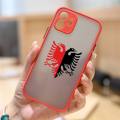 Albania Albanians National flag Phone Case matte transparent For iphone 11 12 13 6 s 7 8 plus mini x xs xr pro max cover. 