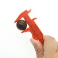 Mini 80mm Vernier Caliper Sliding Micrometer Double Scale PlasticRuler Gauge Student Calipers Size Measuring Tools. 