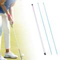 2x Golf Alignment Sticks Golf Alignment Rods for Full Swing Practice Aiming 80cm Blue. 