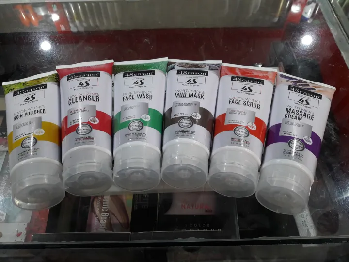 4%20Seasons%20Skincare:%20100%25%20Natural%206-Piece%20Facial%20Set%20-%20Face%20Wash,%20Scrub,%20Mud%20Mask,%20Massage%20Cream,%20Whitening%20Cleanser,%20Skin%20Polisher"%20-%20Image%203