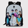 BTS Bag for Army Bangtan Boys Kpop Members BT21 Digital Printed Backpack at CustomizeGiftsPK. 