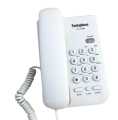 Telephone Set Landline 30 Days Warranty  Home Hotel Wired Office Landline Phone Redial Flash and Pre Dialing Function Wall Mountable Black Or White. 