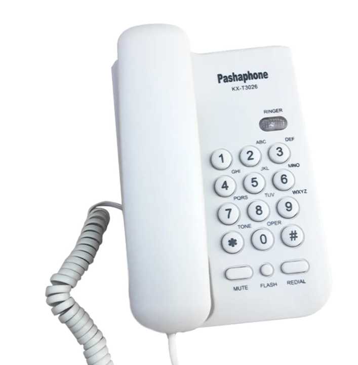 Telephone%20Set%20Landline%2030%20Days%20Warranty%20%20Home%20Hotel%20Wired%20Office%20Landline%20Phone%20Redial%20Flash%20and%20Pre%20Dialing%20Function%20Wall%20Mountable%20Black%20Or%20White%20-%20Image%205