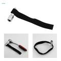 Belt Type Oil Filter Wrench 1/2'' Multipurpose for Automotive Filter Opening. 