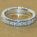 Wedding Ring Inlaid Exquisite Inlaid Women Accessory Jewelry. 