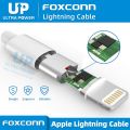 Original FOXCONN Apple Lightning Cable For Apple iPhone / Iphone Data Cable iPhone 5, iPhone 5S, iPhone 5C, iPhone 5SE, iPhone 6, iPhone 6S, iPhone 6 Plus, iPhone 6S Plus, iPhone 7, iPhone 7 Plus, iPhone 8, iPhone 8 Plus, iPhone X, iPhone XR, iPhone XS, i. 