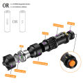 LED UV Flashlight 365nm 395nm Blacklight Scorpion UV Light Pet Urine Detector Zoomable Ultraviolet rechargeable outdoor lighting. 