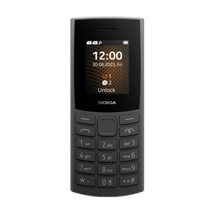 Nokia 106 Feature Phone | 1.77" Large Display | 800 mAh Big Battery, 2000 Contacts & 500 SMS Storage | Wireless FM Radio  - PTA approved