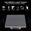 WBM Smart 4 Gang Wifi Control Touch Switch Button, Smart Wall Touch Button Switch Board. 
