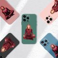 【Naughty Lui】Case for iPhone 14 13 11 12 Pro XS Max X XR 7 8 6 6S Plus Mini SE2 SE Liquid Silicone Phone Cases Scarlet Witch Wanda Maximoff. 