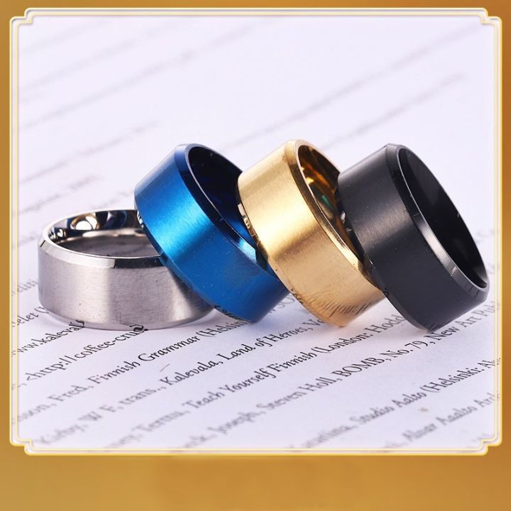 Pack%20Of%204%20Titanium%20Band%20Rings%20For%20Boys%20-%20Image%203