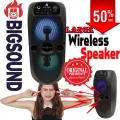 KTX-1526 Wireless Bluetooth Speakers - MIC Speaker - MP3 Player – Supports SD Card FM Radio USB Chargeable Portable Big Speakers 4”x2 Drive Size Home theater loudspeaker Sound System High Quality Sound Players New Rechargeable KTX 1526 Wireless Speakers. 