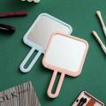 Stand Mirror Women Girls Handheld Vanity Make Up Foldable Hand Mirrors Portable Handle Makeup Cosmetic Beauty Tools Desktop. 