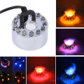 24V Color Changing Ultrasonic Mist Maker Fogger Air Humidifier 12 LED Without Adapter. 