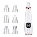 Microcrystalline Blackhead Remover Detector Instrument Rechargeable With 6 Nozzles. 
