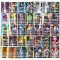100pcs/Box For Pokemon GX Cards Vmax English Shining Trading Collectible Game Card Booster Box Spanish Kid Battle Game Toys Gift. 