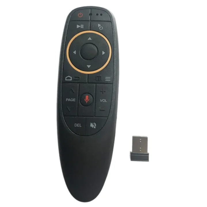 G10S Voice Air Mouse Remote Control 2.4G Wireless Microphone Gyroscope IR Learning for Android Tv Box PC Projector